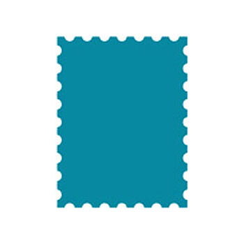 BK Dies 2x3 Basic Shapes Postage Stamp