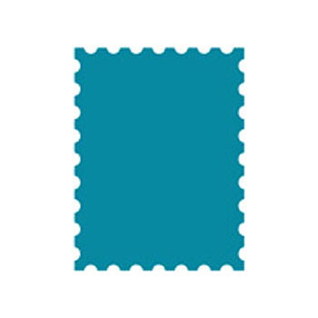 BK Dies 2x3 Basic Shapes Postage Stamp
