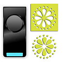 EK Sucess Punch Paper Shapers Medium - Floral Dot