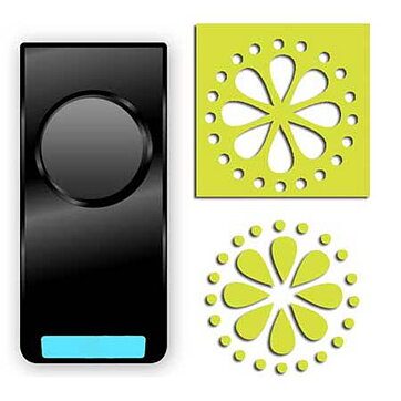 EK Sucess Punch Paper Shapers Medium - Floral Dot