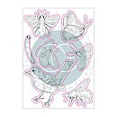 Craft Consortium A5 Clear Stamps - Bees & Butterflies