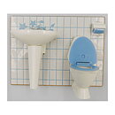 Lundby Bathroom Set 1990