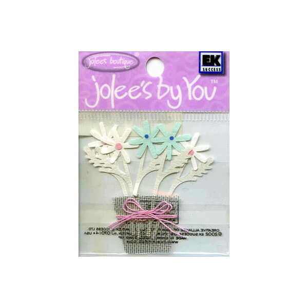 EK Success Stickers Jolee's By You Mini - Flower Vase of Daisies
