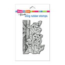 Stampendous Rubber Stamps - Funny Farm
