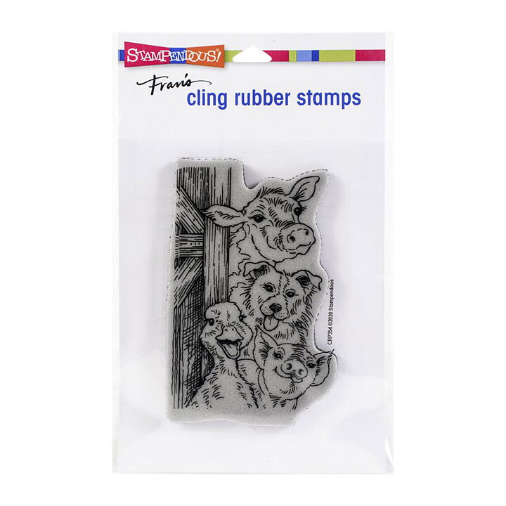 Stampendous Rubber Stamps - Funny Farm