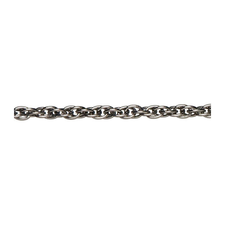 Cousin Basic Metal Findings - Gunmetal Chain Twisted 86 cm