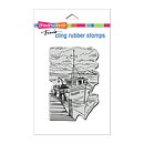 Stampendous Rubber Stamps - Boat Docking