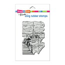 Stampendous Rubber Stamps - Boat Docking