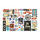 Graphic 45 Life's A Journey Cardstock Die-Cut Collection