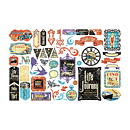 Graphic 45 Life's A Journey Cardstock Die-Cut Collection
