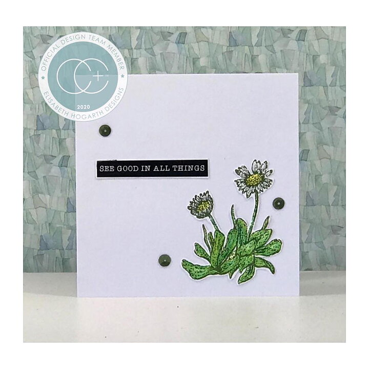 Craft Consortium A5 Clear Stamps - Flora, At Home In The Wildflowers