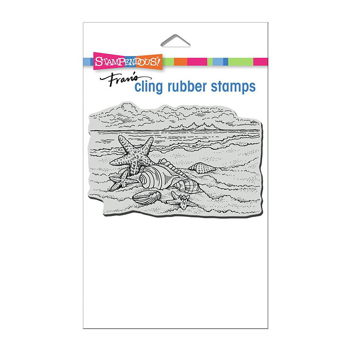 Stampendous Rubber Stamps - Seaside Shells