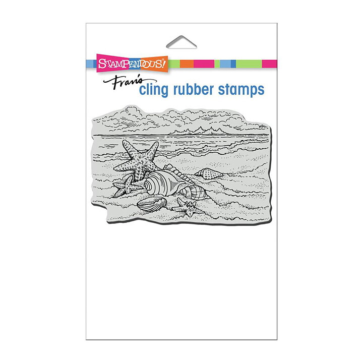 Stampendous Rubber Stamps - Seaside Shells