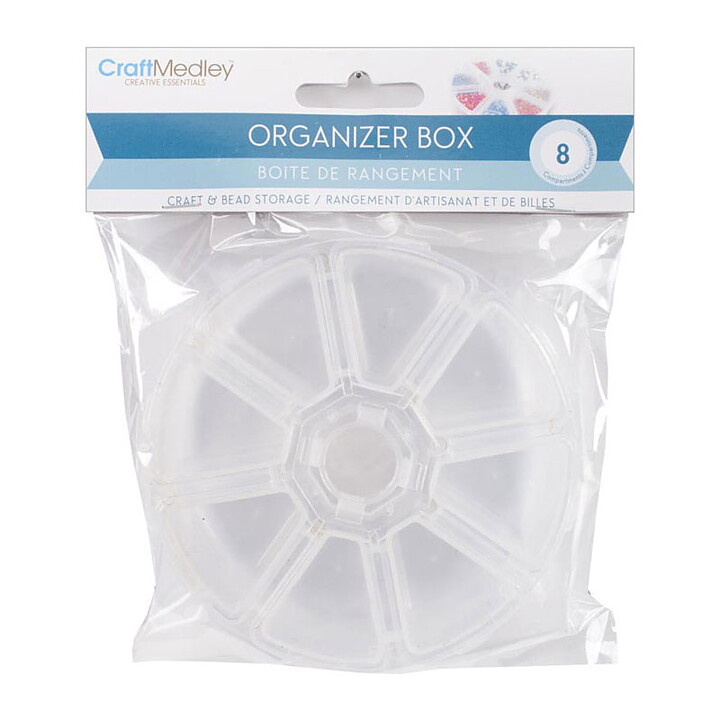 Multicraft Imports Bead Storage Organizer Box  - 100 x 25 mm