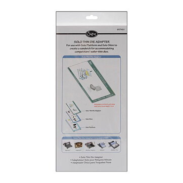 Sizzix Solo Wafer Thin Die Adapter - 657160/655807