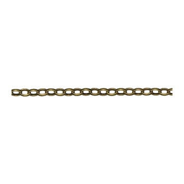 Cousin Basic Metal Findings - Antique Gold  Chain Small Oval 61 cm