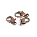 Cousin Basic Metal Findings -Copper Lobster Claw 7x9 mm