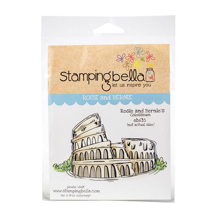 Stamping Bella Cling Rubber Stamps - Rosie & Bernie's Colosseum