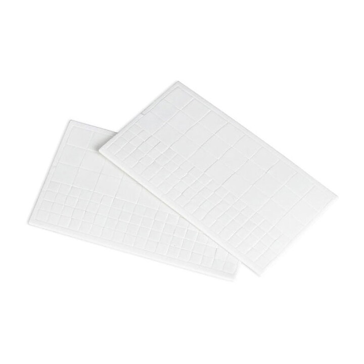 EK Success 3D Dots - Thin Foam Dots Square White