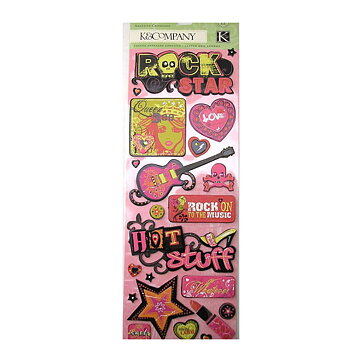 K&Company Adhesive Chipboard - Rockstar