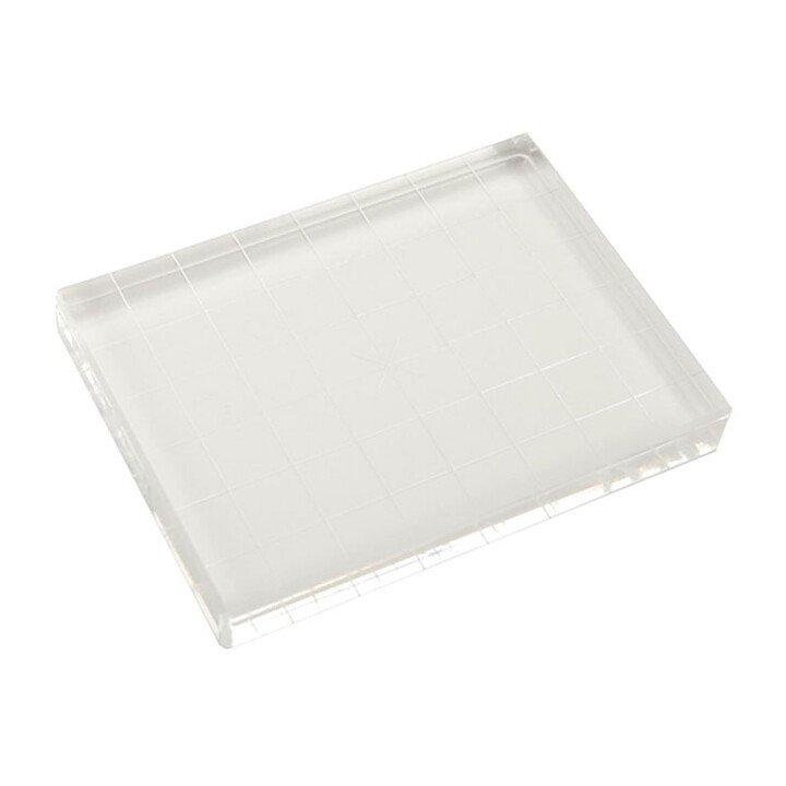 Acrylic Stamping Block 3x4