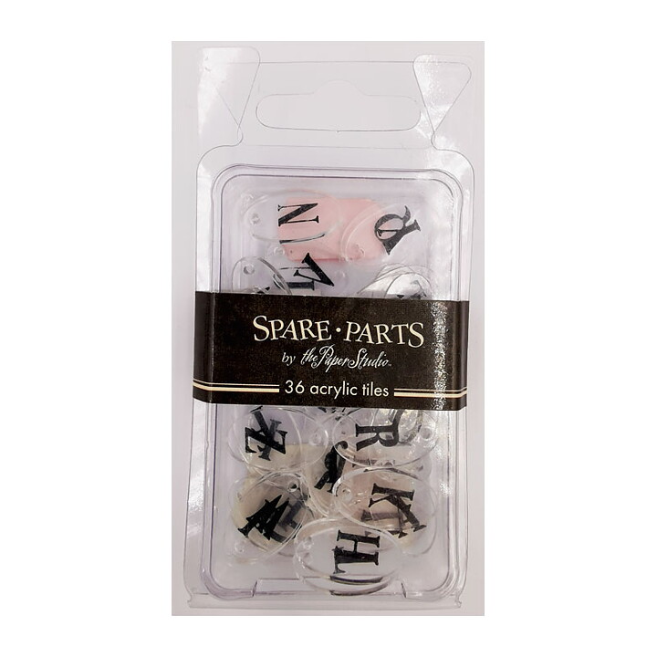 The Paper Studio Spare Parts Acrylic Tiles