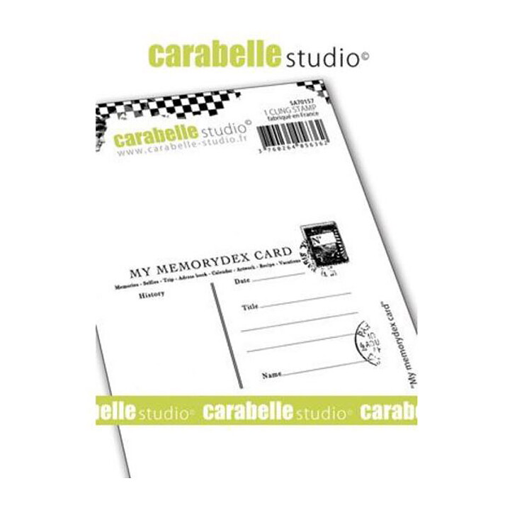 Carabelle Studio Cling Stamp A7 - My Memorydex Card