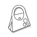 EKS Art Blanche Box - Handbag Small