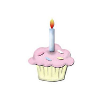 BK Dies 2x2 Food Cupcake