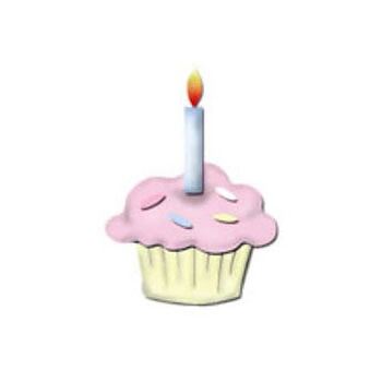 BK Dies 2x2 Food Cupcake