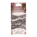 Cousin Basic Metal Findings - Gunmetal Jump Rings 6 - 8 mm