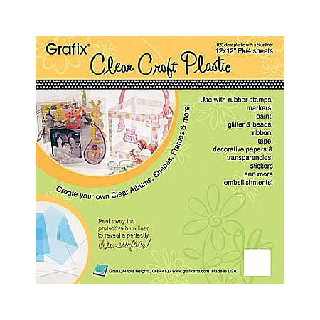 Grafix Clear Craft Plastic
