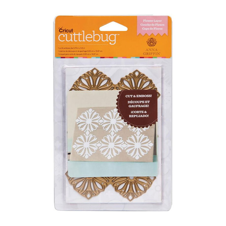 Provo Craft Cuttlebug Cut & Emboss A2 - Flower Layer