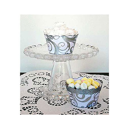 BK Dies 8x3 Food Cupcake Wrapper Scalloped