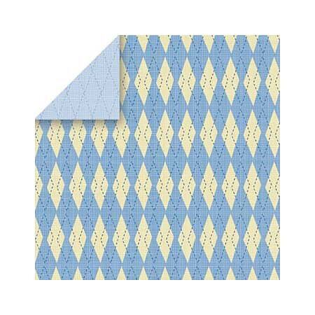 Chatterbox Poolhouse - Mini Argyle Cardstock