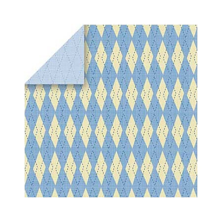 Chatterbox Poolhouse - Mini Argyle Cardstock