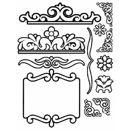 Autumn Leaves Clear Stamps - Frolic