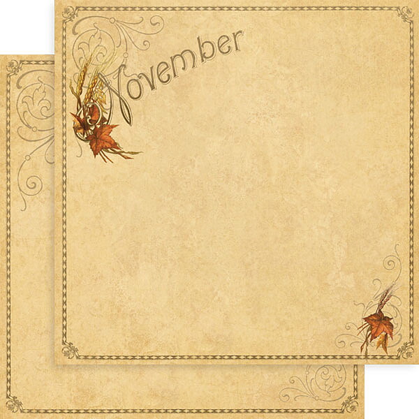 Graphic 45 - Place in Time November Foundation