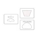 Sizzix Die Sizzlits - Cupcake Set