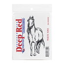 Deep Red Rubber Stamps - Majestic Horse