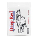 Deep Red Rubber Stamps - Majestic Horse