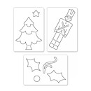 Sizzix Die Sizzlits - Festive Christmas Set