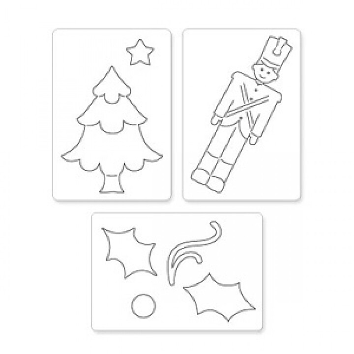 Sizzix Die Sizzlits - Festive Christmas Set