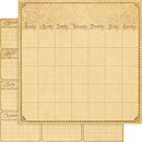 Graphic 45 - Place in Time Calendar Foundation