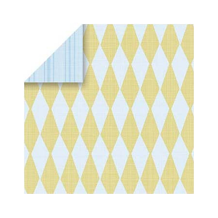 Chatterbox Cottage - Light Sky Diamonds Cardstock