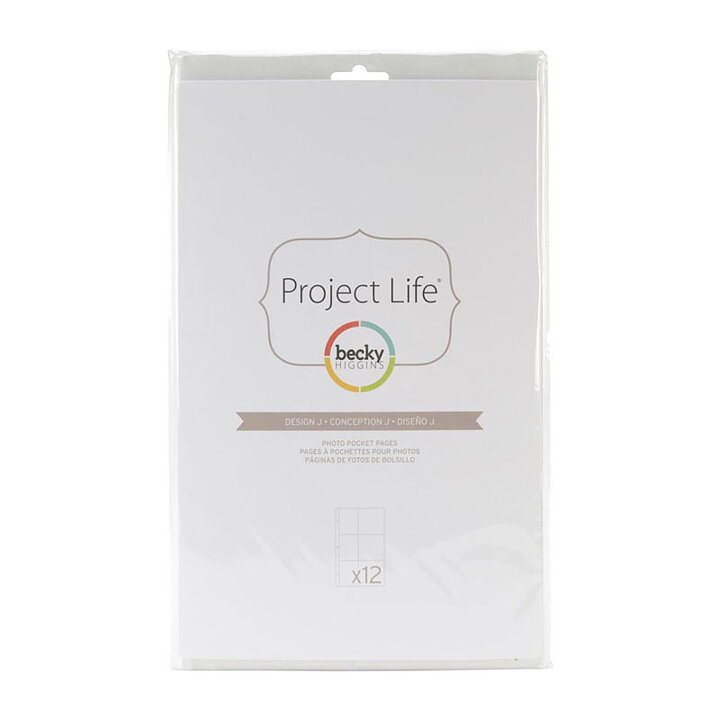 Project Life 12x12 Photo Pocket Pages - Design J
