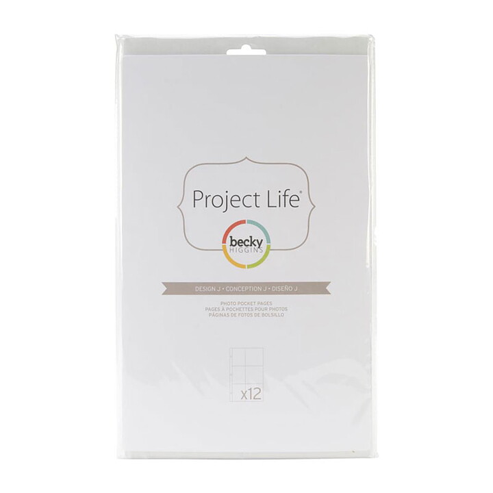 Project Life 12x12 Photo Pocket Pages - Design J