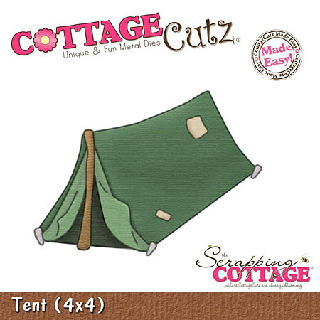 Cottage Cutz Dies 4x4 Vacation Tent