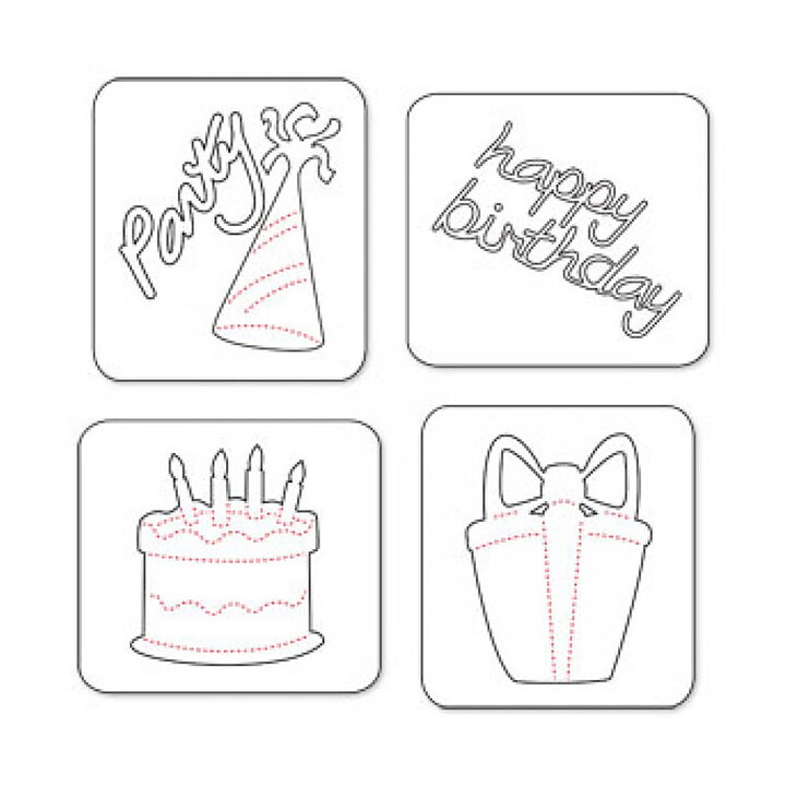Sizzix Die Sizzlits - Birthday Set #2