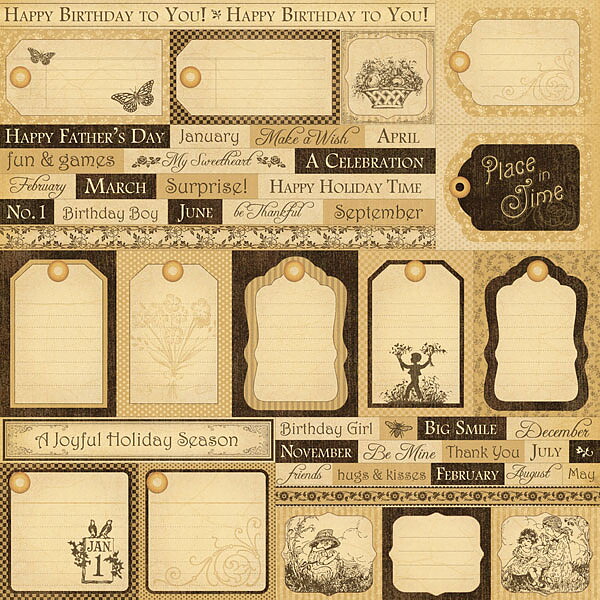 Graphic 45 - Place in Time Sentiments